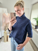 Feinstrickpullover „Oslo" kurz