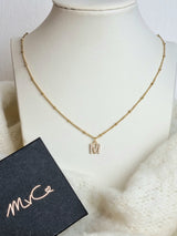 Kette "mit einen Buchstaben"