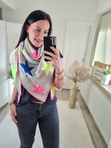 Dreieckstuch "Rainbow Star"