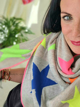 Dreieckstuch "Rainbow Star"