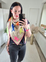 Dreieckstuch "Rainbow Star"