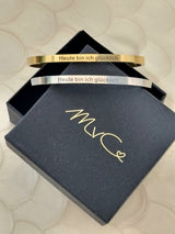 Armreif "Heute bin ich glücklich"