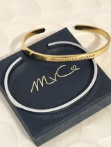 Armreif "Heute bin ich glücklich"