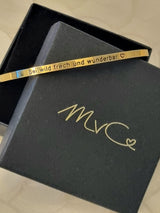 Armreif "Sei wild frech und wunderbar"