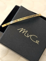 Armreif "Ich mach mir die Welt wie sie mir gefällt"