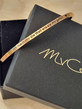 Armreif "Ich mach mir die Welt wie sie mir gefällt"