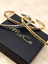 Armreif "Ich mach mir die Welt wie sie mir gefällt"