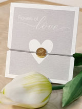 Armband „Flowers of love“ Ginkgo