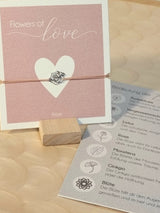 Armband „Flowers of love“ Rose