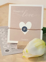 Armband „Flowers of love“ Pusteblume