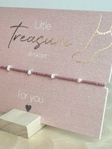 Fusskette "Sweet Pearls"