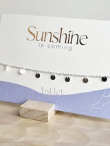 Fusskette "Sunshine" Plated