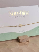 Fusskette "Sunshine" Mandala