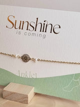 Fusskette "Sunshine" Mandala