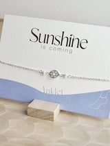 Fusskette "Sunshine" Mandala