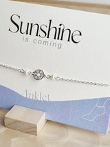 Fusskette "Sunshine" Mandala