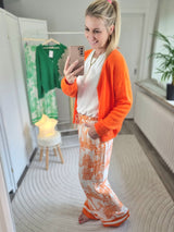 Strickjacke "soft touch" langarm