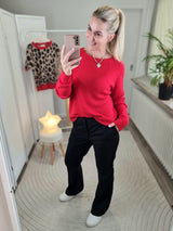 Strickpullover "soft touch" Rundhals