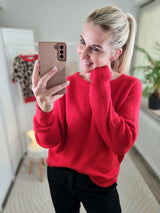 Strickpullover "soft touch" Rundhals