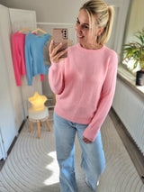 Strickpullover "soft touch" Rundhals