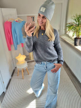 Strickpullover "soft touch" Rundhals