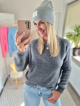 Strickpullover "soft touch" Rundhals