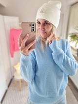 Strickpullover "soft touch" Rundhals