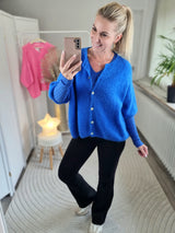 Strickjacke "soft touch" kurzarm