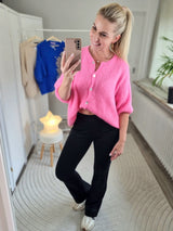 Strickjacke "soft touch" kurzarm