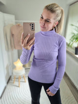 Feinstrickpullover „Liebesgöttin" Stehkragen