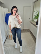 Strickjacke "soft touch" kurzarm