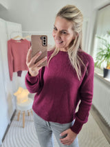 Strickpullover "soft touch" Rundhals