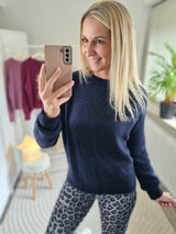 Strickpullover "soft touch" Rundhals