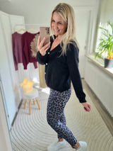 Strickjacke "soft touch" langarm