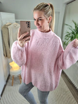 Strickpullover „Coziest Stehkragen"