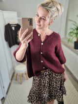 Strickjacke "soft touch" kurzarm