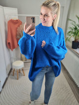 Strickpullover „Coziest Stehkragen"