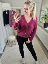 Strickjacke "soft touch" langarm