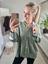 Strickjacke "soft touch" kurzarm