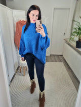 Strickpullover „Coziest Stehkragen"