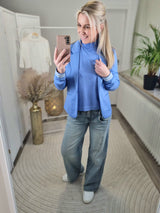 Blazer "Kinnie Blau" von Kaffe