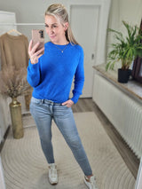 Strickpullover "soft touch" Rundhals