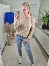 Strickpullover "soft touch" Rundhals