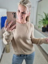 Strickpullover "soft touch" Rundhals