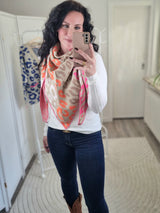 Dreieckstuch "Happy-Leo"