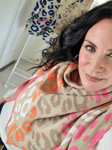 Dreieckstuch "Happy-Leo"