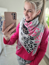 Dreieckstuch "Happy-Leo"