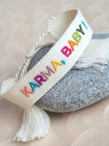 Stoffarmband "Karma Baby"