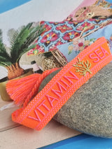 Stoffarmband "Vitamin Sea"
