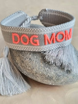 Stoffarmband "Dog Mom"